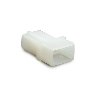 NAMZ, AMP/TE connector. White, receptacle, 2-pins