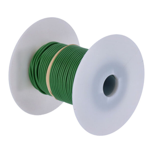 Wire on spool, 18 gauge. 100 ft. Green | Lieferumfang:...