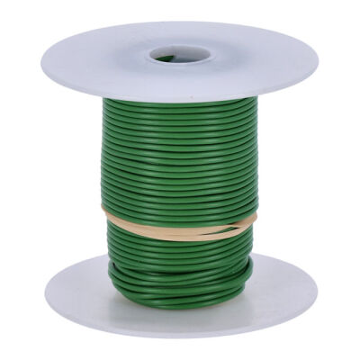 Wire on spool, 18 gauge. 100 ft. Green | Lieferumfang: Nur ein Teil des abgebildeten Artikels.