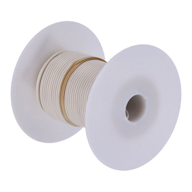 Wire on spool, 18 gauge. 100 ft. White | Lieferumfang: Nur ein Teil des abgebildeten Artikels.