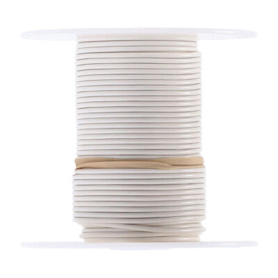 Wire on spool, 18 gauge. 100 ft. White | Lieferumfang: Nur ein Teil des abgebildeten Artikels.