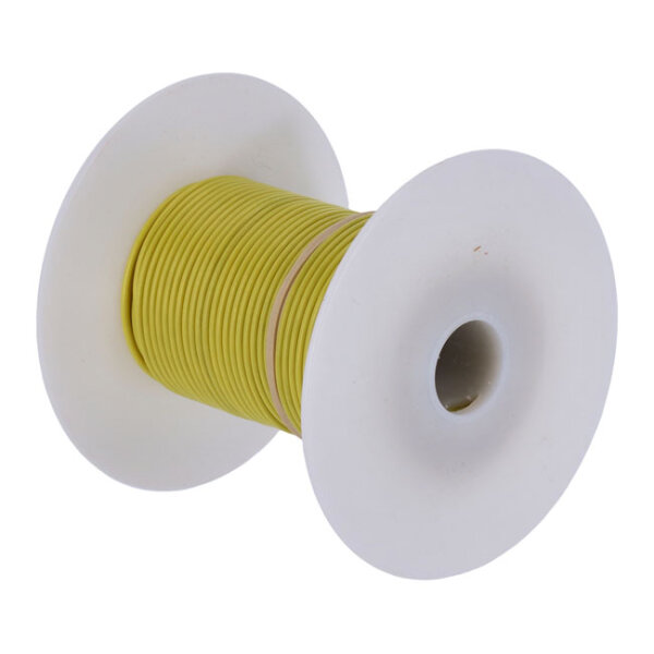 Wire on spool, 18 gauge. 100 ft. Yellow | Lieferumfang:...