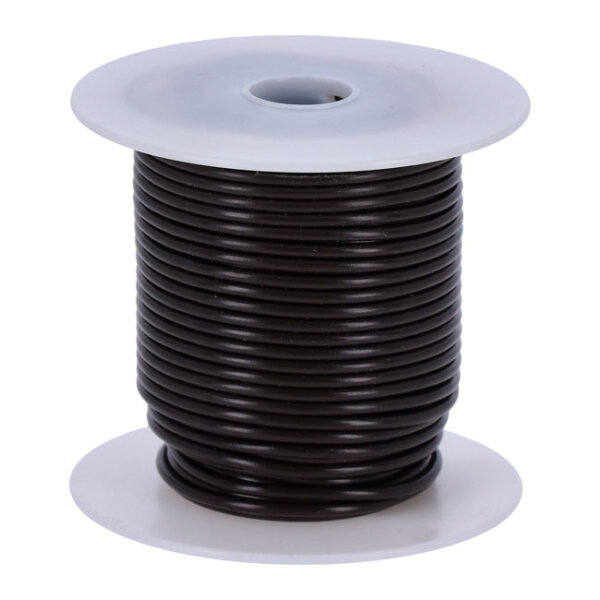 Wire on spool, 14 gauge. 100 ft. Brown | Lieferumfang: Nur ein Teil des abgebildeten Artikels.