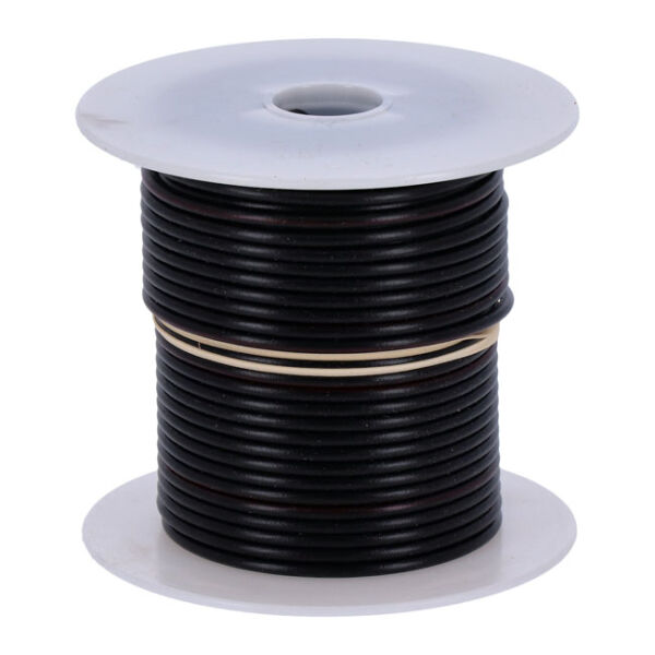 Wire on spool, 14 gauge. 100 ft. Black/Red | Lieferumfang: Nur ein Teil des abgebildeten Artikels.