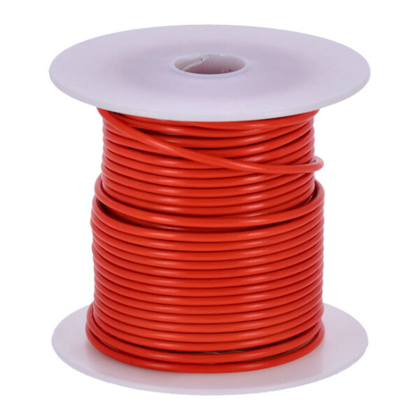 Wire on spool, 14 gauge. 100 ft. Orange | Lieferumfang: Nur ein Teil des abgebildeten Artikels.