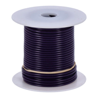 Wire on spool, 14 gauge. 100 ft. Purple | Lieferumfang: Nur ein Teil des abgebildeten Artikels.