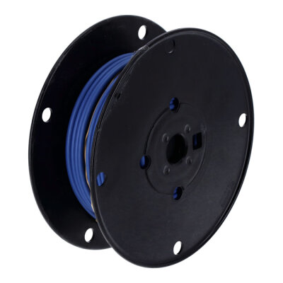 Wire on spool, 10 gauge. 100 ft. Blue | Lieferumfang: Nur ein Teil des abgebildeten Artikels.