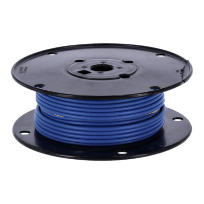 Wire on spool, 10 gauge. 100 ft. Blue | Lieferumfang: Nur ein Teil des abgebildeten Artikels.