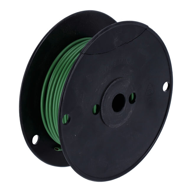 Wire on spool, 10 gauge. 100 ft. Green | Lieferumfang: Nur ein Teil des abgebildeten Artikels.