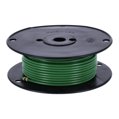 Wire on spool, 10 gauge. 100 ft. Green | Lieferumfang: Nur ein Teil des abgebildeten Artikels.