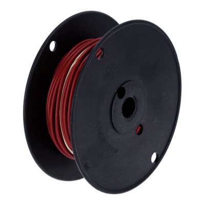Wire on spool, 10 gauge. 100 ft. Red | Lieferumfang: Nur ein Teil des abgebildeten Artikels.