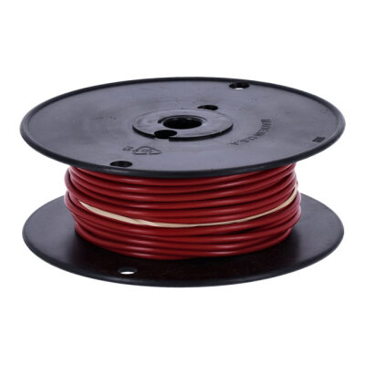 Wire on spool, 10 gauge. 100 ft. Red | Lieferumfang: Nur ein Teil des abgebildeten Artikels.