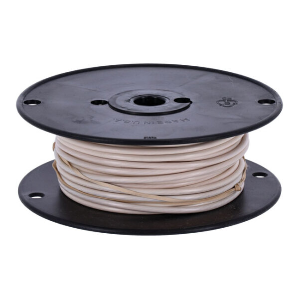 Wire on spool, 10 gauge. 100 ft. White | Lieferumfang: Nur ein Teil des abgebildeten Artikels.