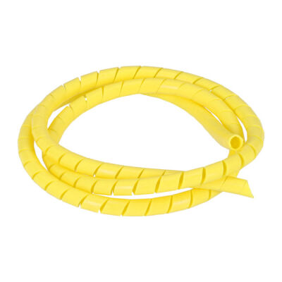 Spiral wrap, wiring loom. 1/2"""" dia. Yellow | Lieferumfang: Nur ein Teil des abgebildeten Artikels.