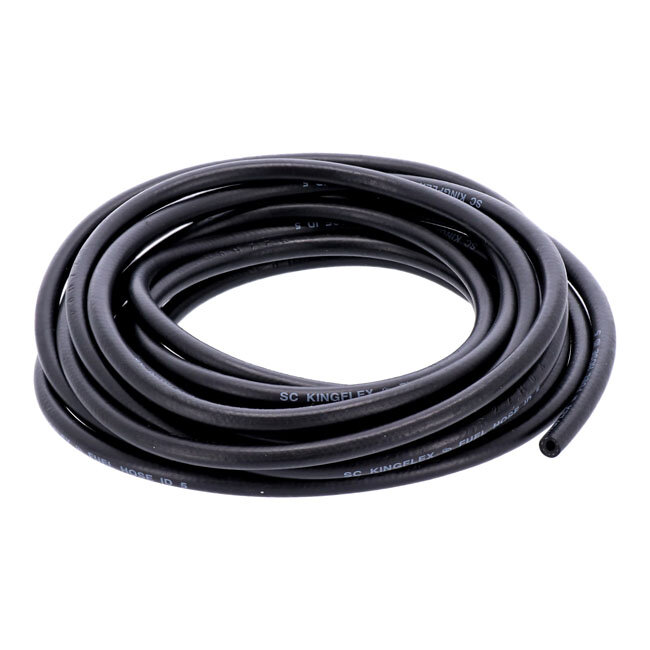 MCS, black neoprene fuel / oil line hose, 5mm (3/16"""") | Lieferumfang: Nur ein Teil des abgebildeten Artikels.