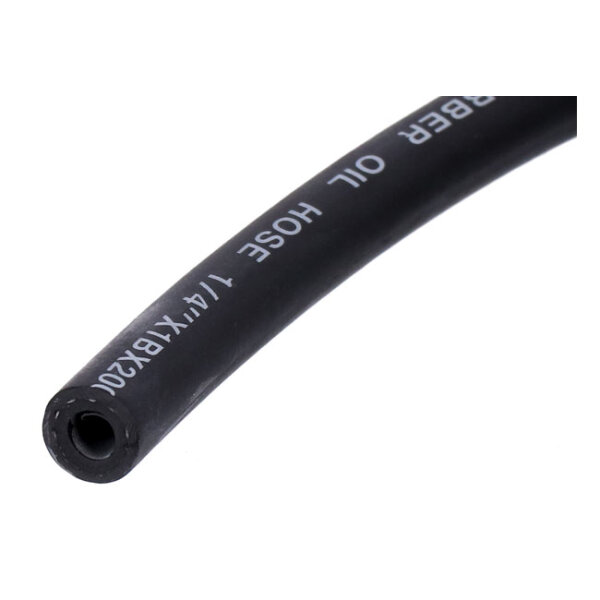 MCS, black neoprene fuel / oil line hose, 6mm (1/4"""") | Lieferumfang: Nur ein Teil des abgebildeten Artikels.