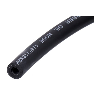 MCS, black neoprene fuel / oil line hose, 6mm (1/4"""") | Lieferumfang: Nur ein Teil des abgebildeten Artikels.