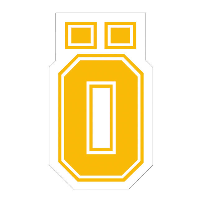 Öhlins \\\\Ö\\\\ sticker yellow large