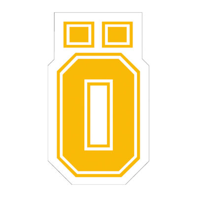 Öhlins \\\\Ö\\\\ sticker yellow large