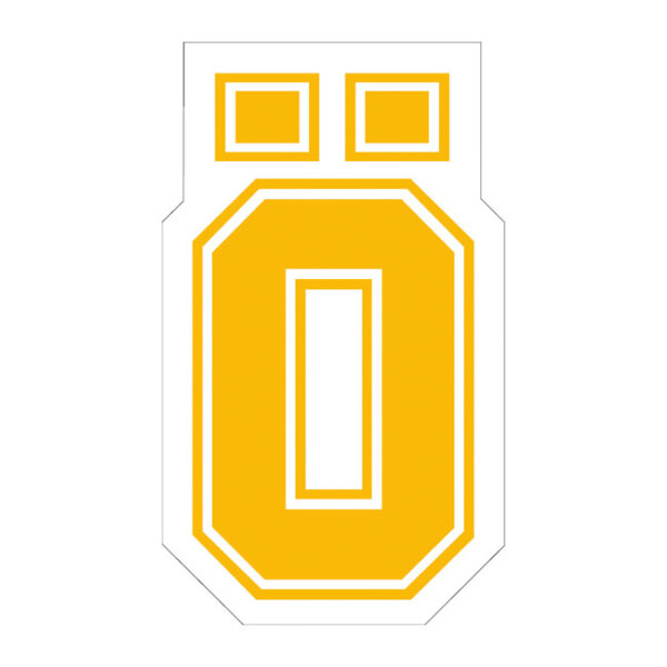 Öhlins \\\\Ö\\\\ sticker yellow small