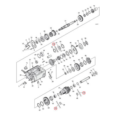 Transmission rollers +.0008"""" o.s. | Lieferumfang: Nur ein Teil des abgebildeten Artikels.