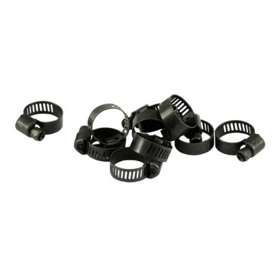 Jagg, 3/8"""" oil hose clamp, black | Lieferumfang: Nur ein Teil des abgebildeten Artikels.