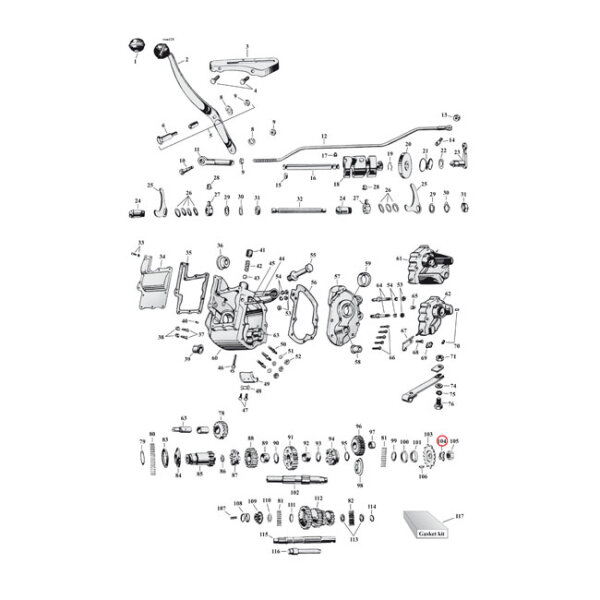 Lock tab, transmission sprocket nut | Lieferumfang: Nur...