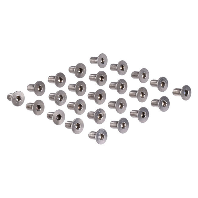 M4 x 8mm flathead allen bolt, stainless | Lieferumfang: Nur ein Teil des abgebildeten Artikels.