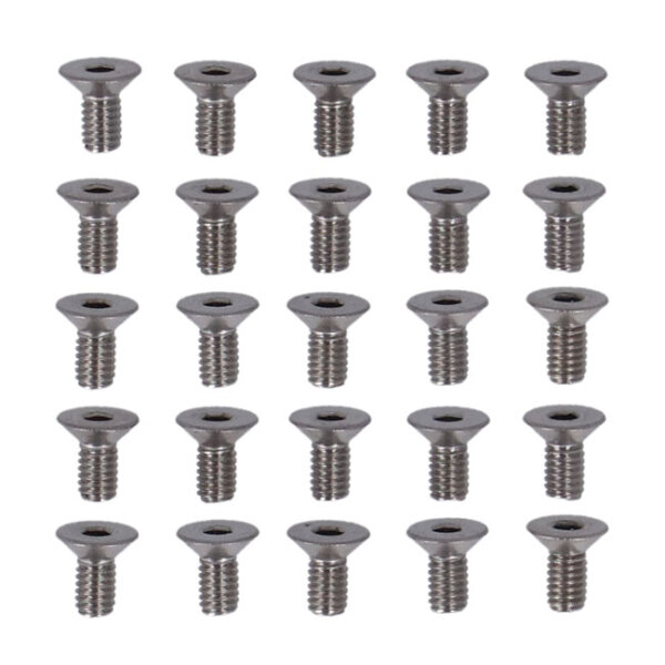 M4 x 8mm flathead allen bolt, stainless | Lieferumfang: Nur ein Teil des abgebildeten Artikels.