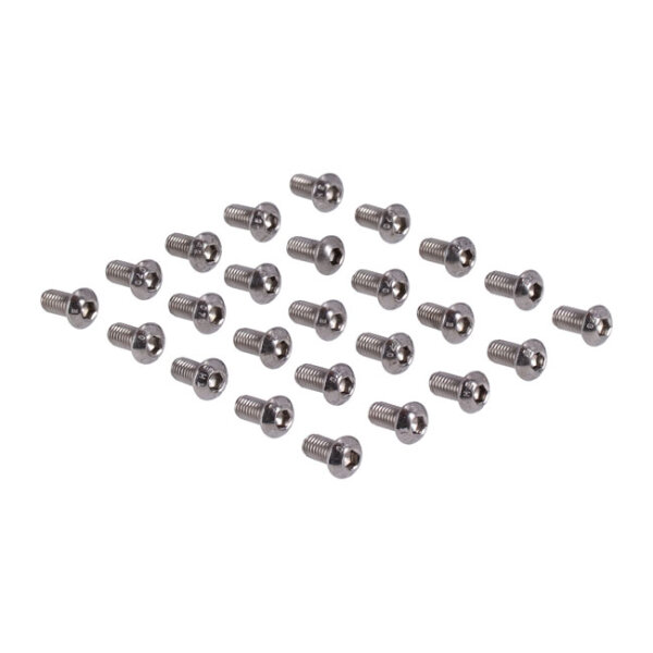 M5 x 8mm buttonhead bolt, stainless | Lieferumfang: Nur ein Teil des abgebildeten Artikels.