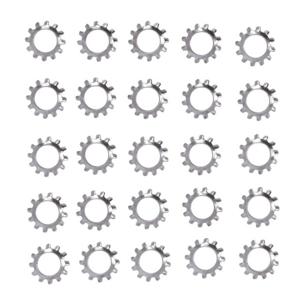 Ss ext.countersunk lockwasher, #10 - 25 pack | Lieferumfang: Nur ein Teil des abgebildeten Artikels.