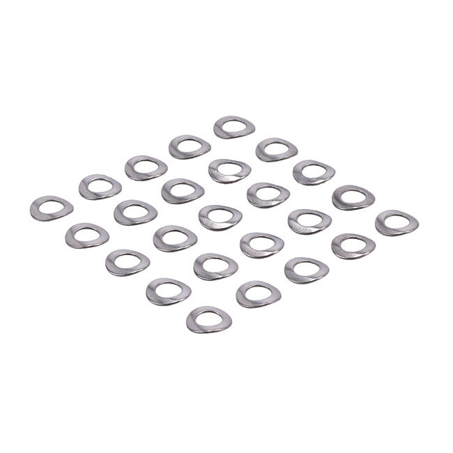 Stainless wave washers M5 - 25 pack | Lieferumfang: Nur ein Teil des abgebildeten Artikels.