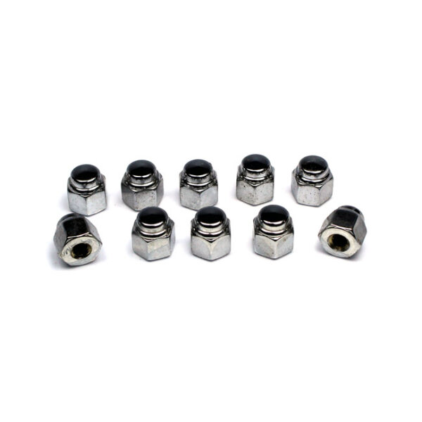 Colony, cap nuts 10-24 chrome plated | Lieferumfang: Nur...