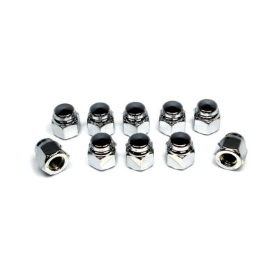 Colony, cap nuts 5/16-18 chrome plated | Lieferumfang: Nur ein Teil des abgebildeten Artikels.