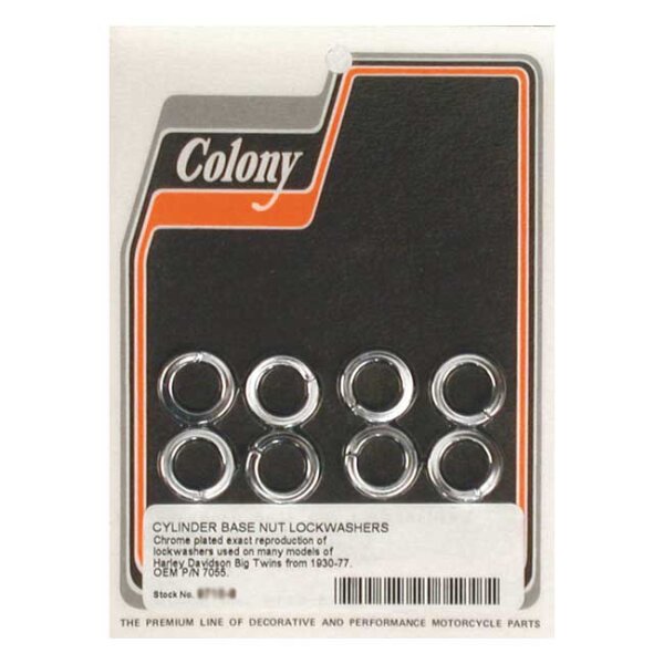Colony cyl base lockwashers | Lieferumfang: Nur ein Teil...