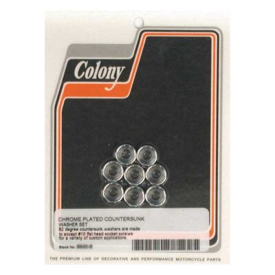 Colony countersunk flatwashers #10 | Lieferumfang: Nur ein Teil des abgebildeten Artikels.
