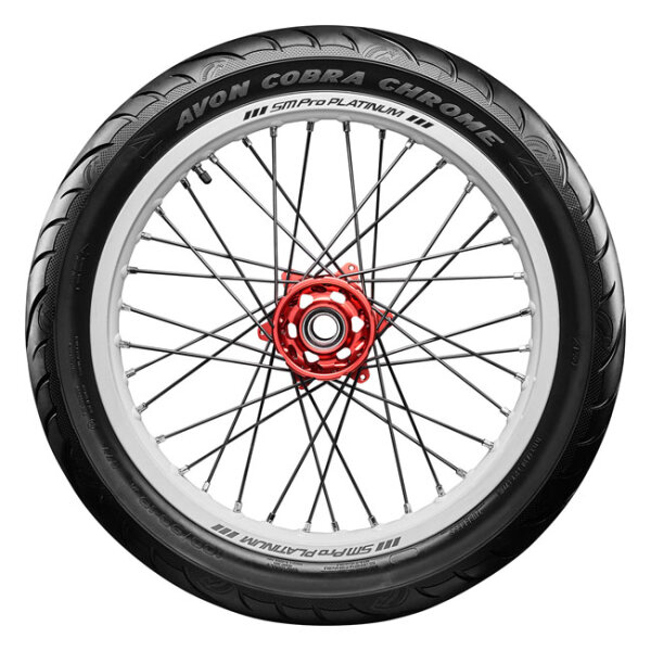 ** Avon Cobra Chrome tire 130/60B19 61V