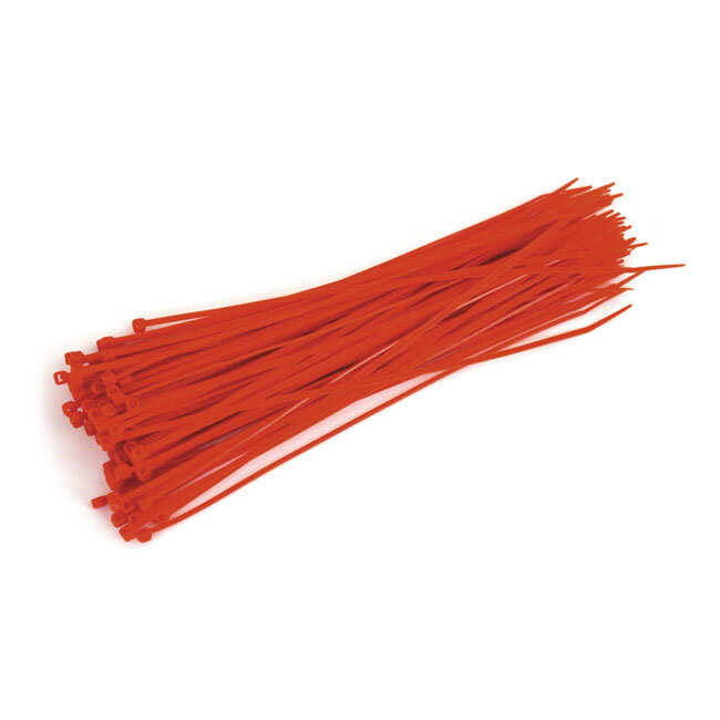 MCS, cable straps. 11.5"""" (29cm). Red | Lieferumfang: Nur ein Teil des abgebildeten Artikels.