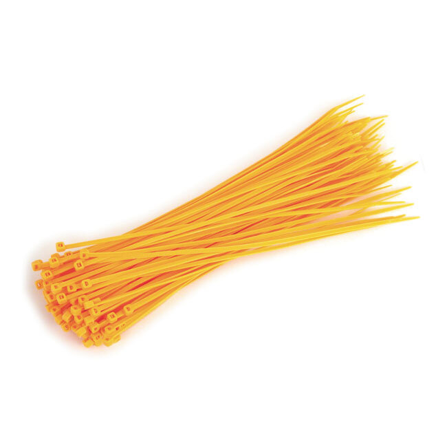 MCS, cable straps. 11.5"""" (29cm). Yellow | Lieferumfang: Nur ein Teil des abgebildeten Artikels.
