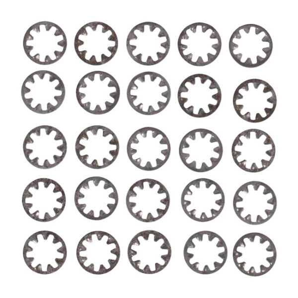 Ss int. lockwasher, #8-25 pack | Lieferumfang: Nur ein Teil des abgebildeten Artikels.