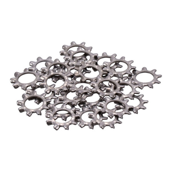 Ss ext. lockwasher, #4 - 25 pack | Lieferumfang: Nur ein Teil des abgebildeten Artikels.