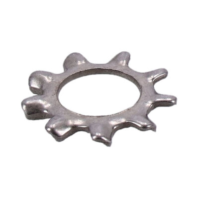 Ss ext. lockwasher, #4 - 25 pack | Lieferumfang: Nur ein Teil des abgebildeten Artikels.