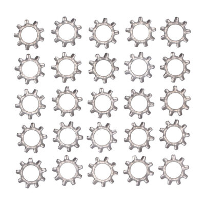 Ss ext. lockwasher, #4 - 25 pack | Lieferumfang: Nur ein Teil des abgebildeten Artikels.