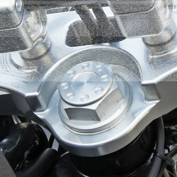 JM Steering Stem Nut Clear FXD06-17 (FR)