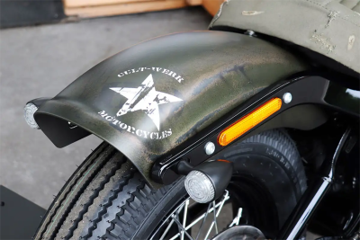 Rear Fender Original Short Raw FXBB18-Up (GB)