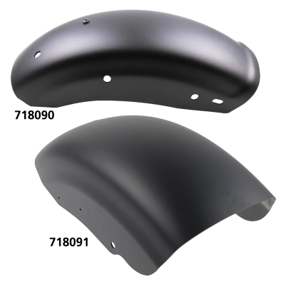Rear Fender Original Short Raw FXBB18-Up (GB)