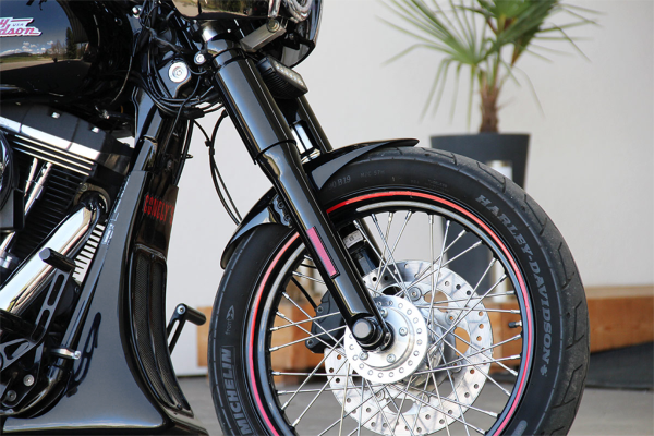 Front Fender Clubstyle Raw FXD07-17 (FR)