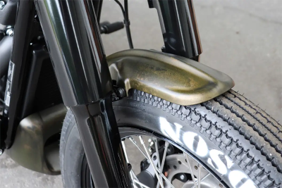 Front Fender Old School Raw FXBB18-Up (FR)