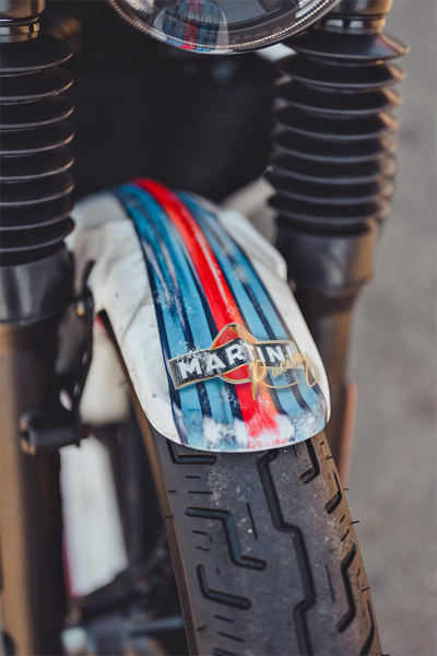 Front Fender Old School Raw RH975S22-Up (FR)