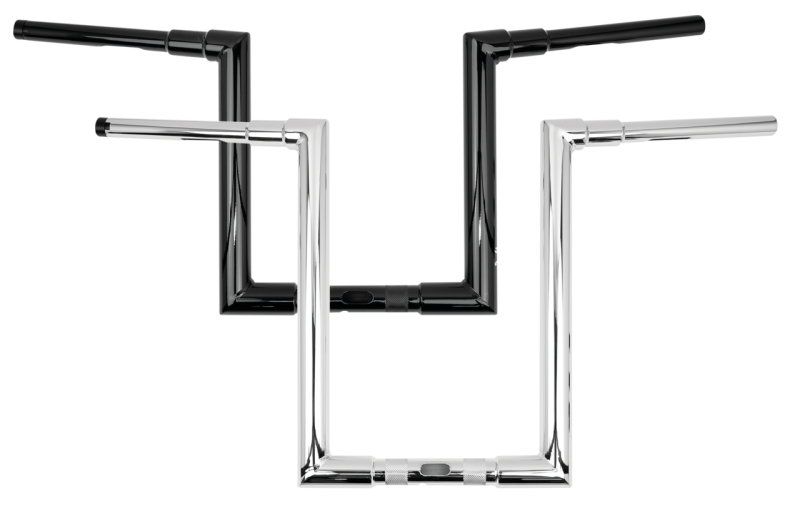 Burly Jason Bar 12" Chrome FLH/T23.5-Up (IT)